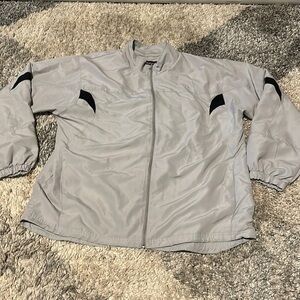 Vintage Dunlop Tennis Golf Track Jacket Windbreaker size XL